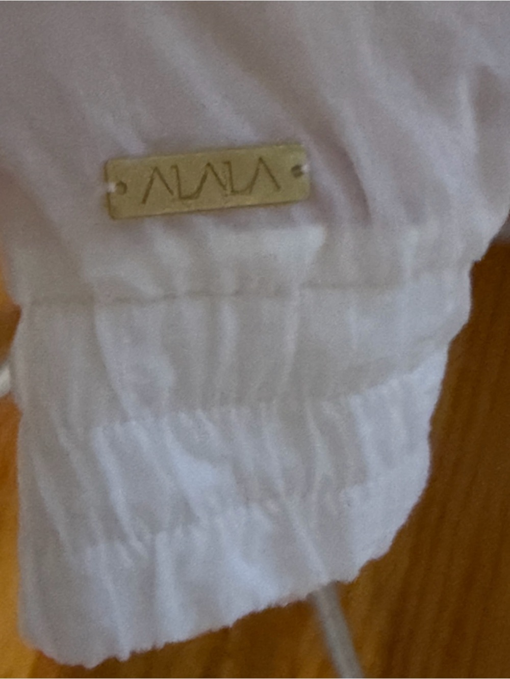 Alala Iridescent White Lightweight Zip-Up Jacket – Women’s Small - Picture 7 of 9